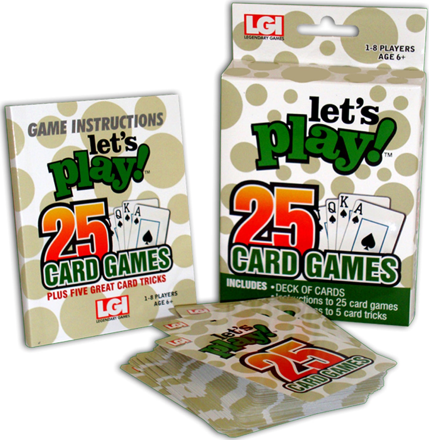 Lets Play 25 Games - Cards