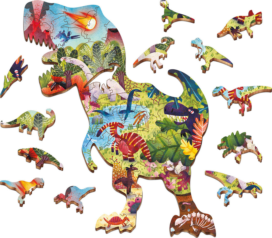 Woody Puzzle - Dinosaur