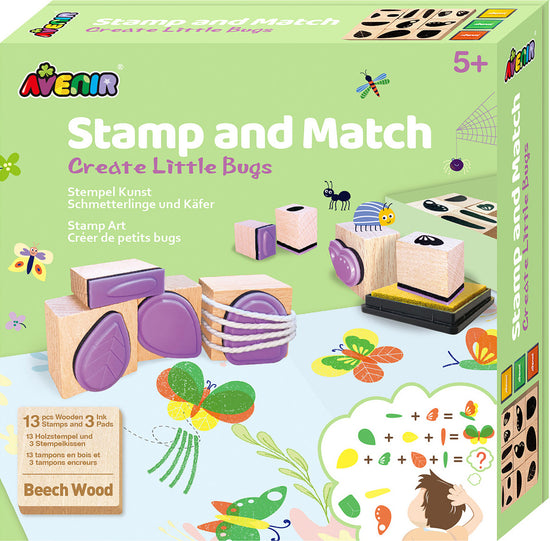 Stamp Art - Create Little Bugs