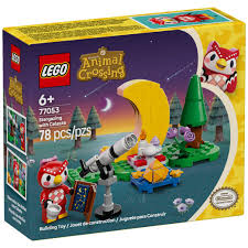 Lego Animal Crossing Stargazing with Celeste Building