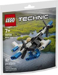 Lego White Seaplane