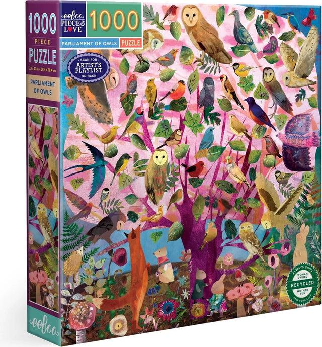 Parliament of Owls 1000pc Puzzle