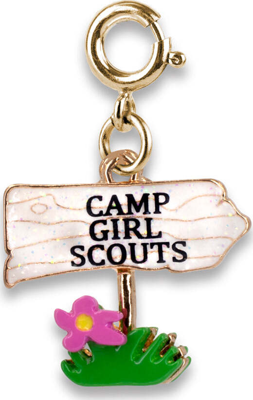 Camp Girl Scouts Charm