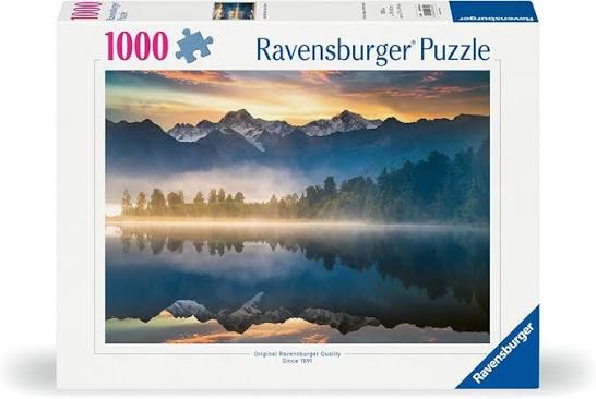 Lake Matheson, New Zealand 1000Pc Puzzle