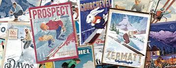Vintage Ski Posters 1000pc Puzzle