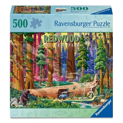 Redwood National Park 500 Pc Puzzle