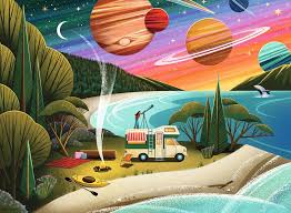 Camp Sight 500 pc Puzzle