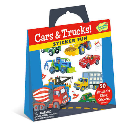 Sticker Tote: Cars & Trucks