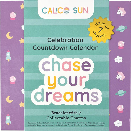 Celebration Countdown Calendar - Chase Your Dream
