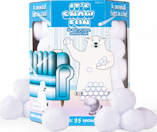 It's Snow Fun  - 35 pack Indoor Snowballs