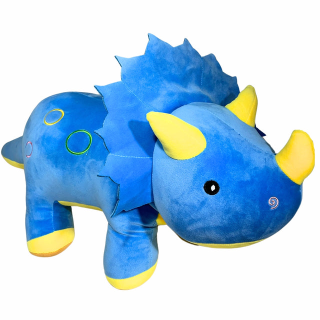 Trey the Triceratops Huggie Pal