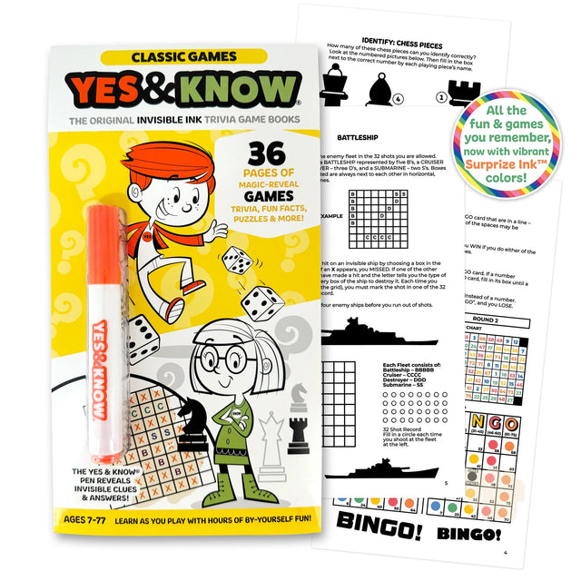 Yes & Know Play & Learn Books
