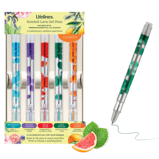 Scented Lava Pen Set, 5-pk