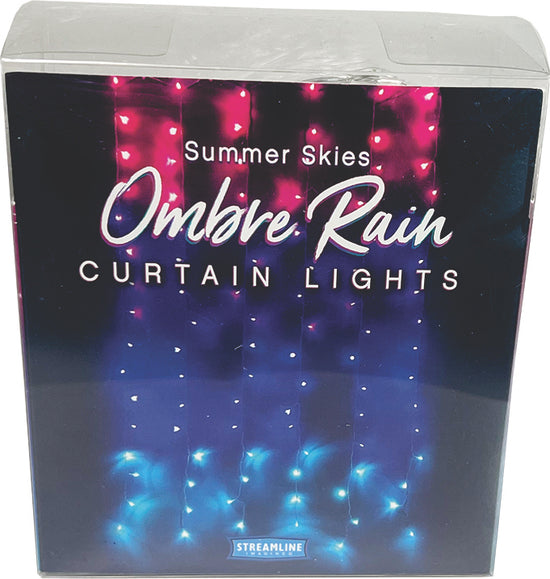 Ombre Rain Lights-Summer Skies
