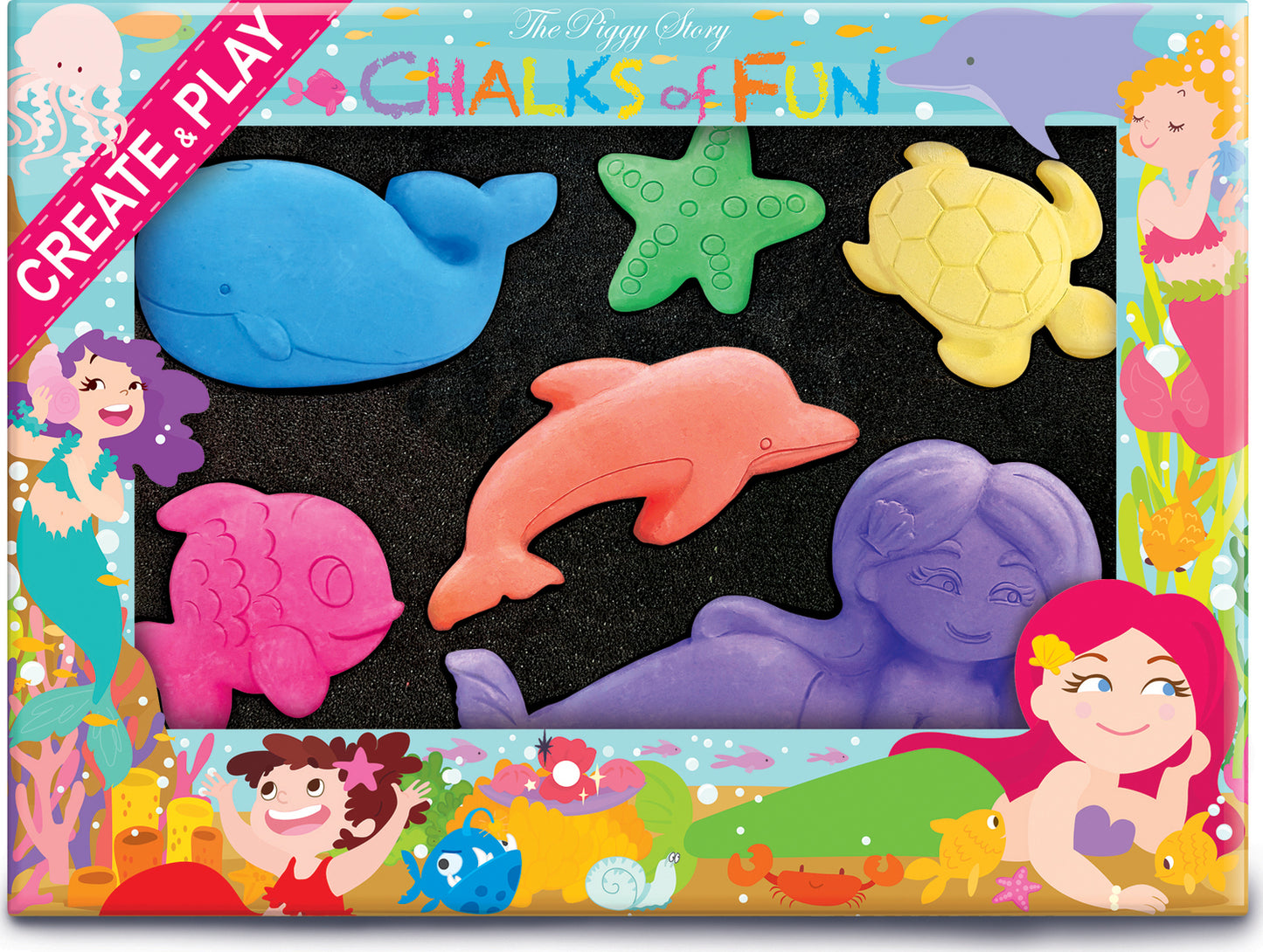 Chalks Of Fun- Magical Mermaids