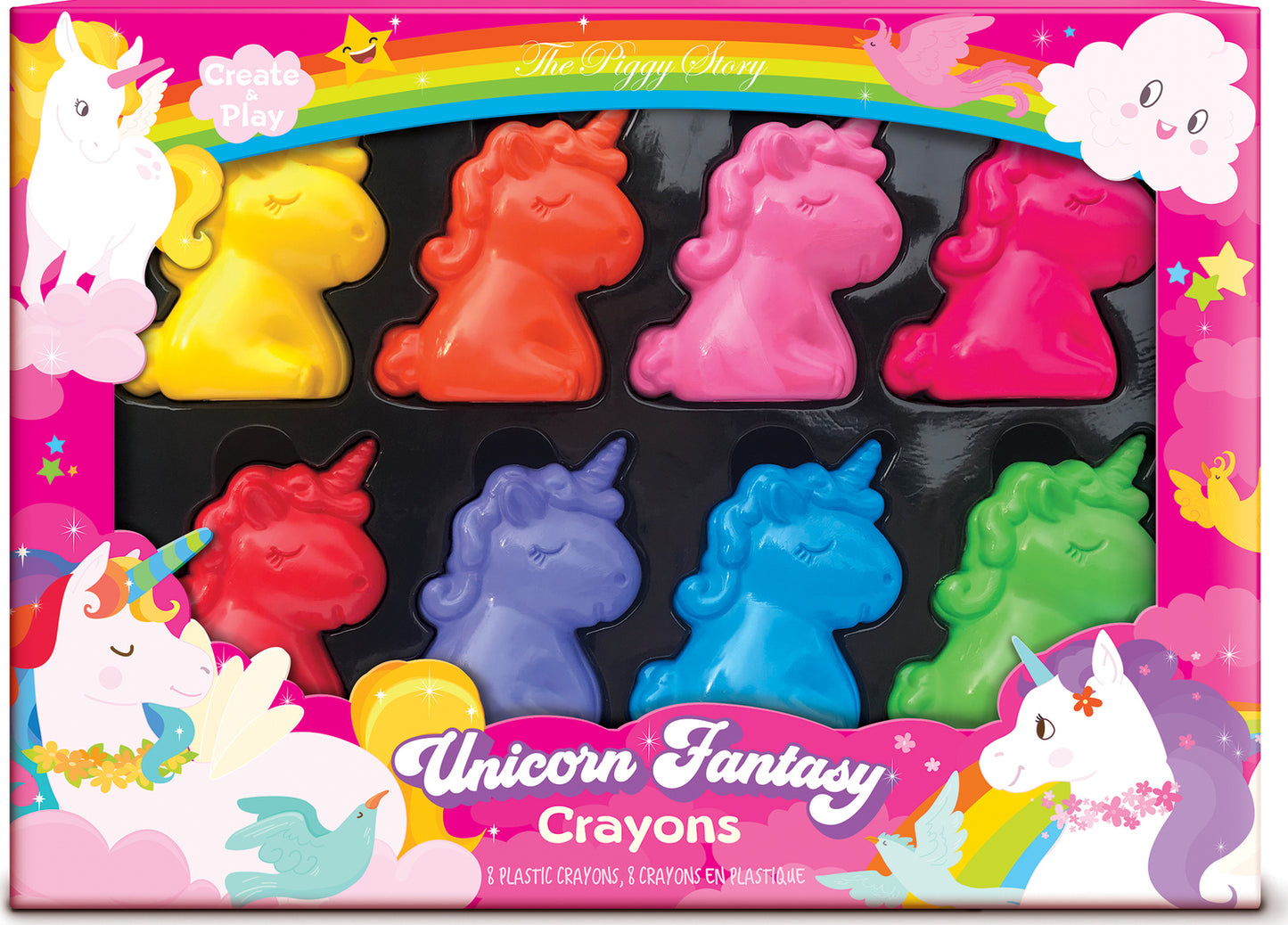 Crayons Of Fun- Unicorn Fantasy