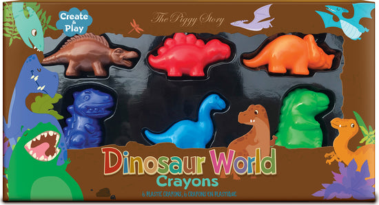 Crayons Of Fun- Dinosaur World