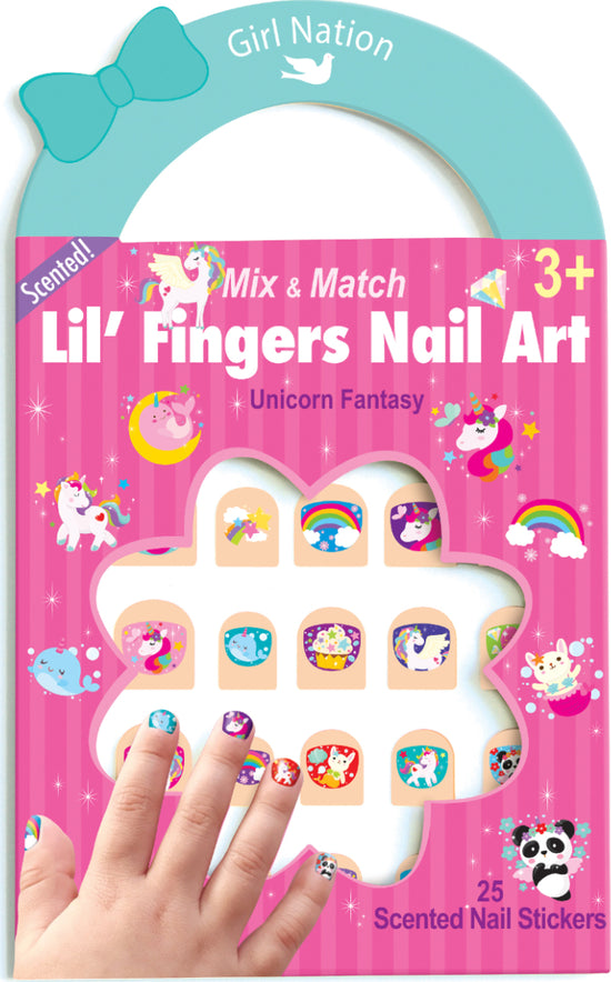 Lil' Fingers Nail Art - Unicorn Magic