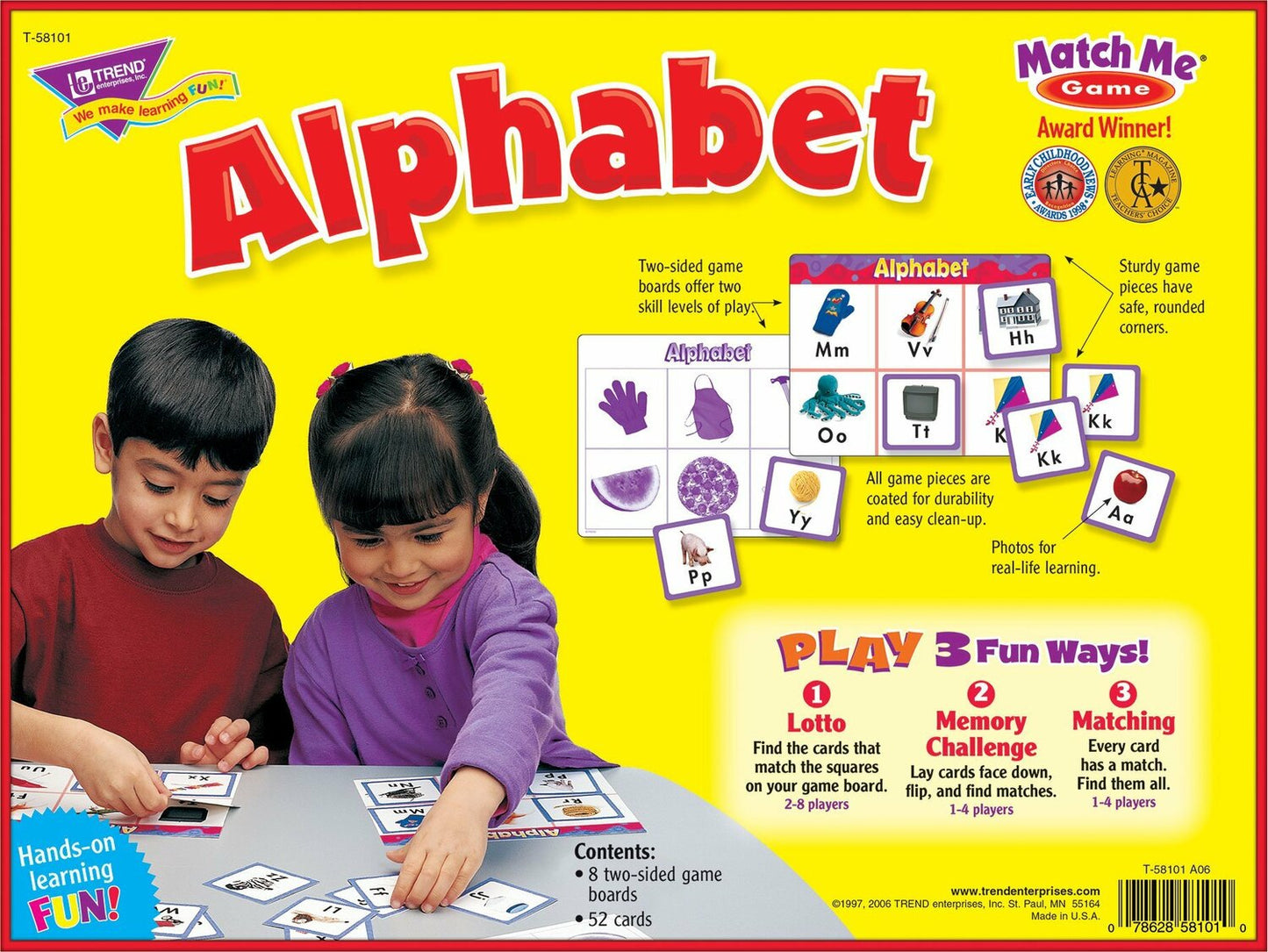 Alphabet Match Me Game