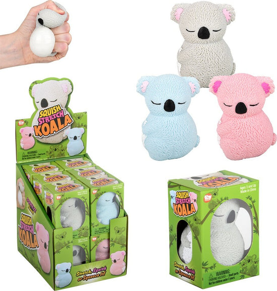 3" Squish and Stretch Koala (assortment - sold individually)