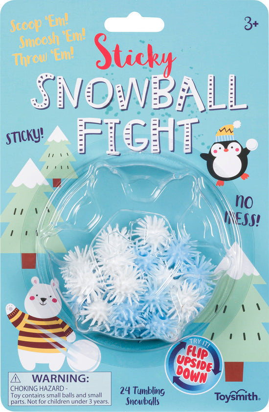 Sticky Snowball Fight (Assorted)