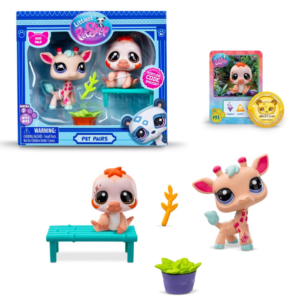 Littlest Pet Shop Pet Pairs Wave 2 - Zoo Pals