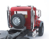 MACK Granite Flatbed Truck with JCB Loader backhoe