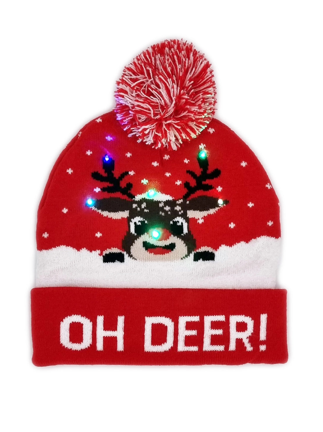 Blinking Beanie - Oh Deer