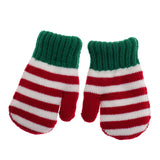 Knitted Christmas Mittens L - Elf