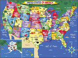 USA Map - 300 Piece Jigsaw Puzzle