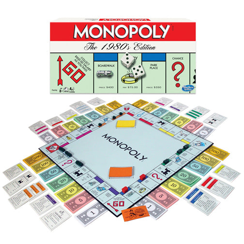 Monopoly The 1980s Edition