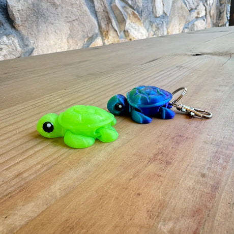 Baby Turtle Keychain