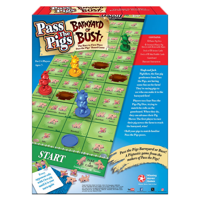 Pass the Pigs Barnyard or Bust