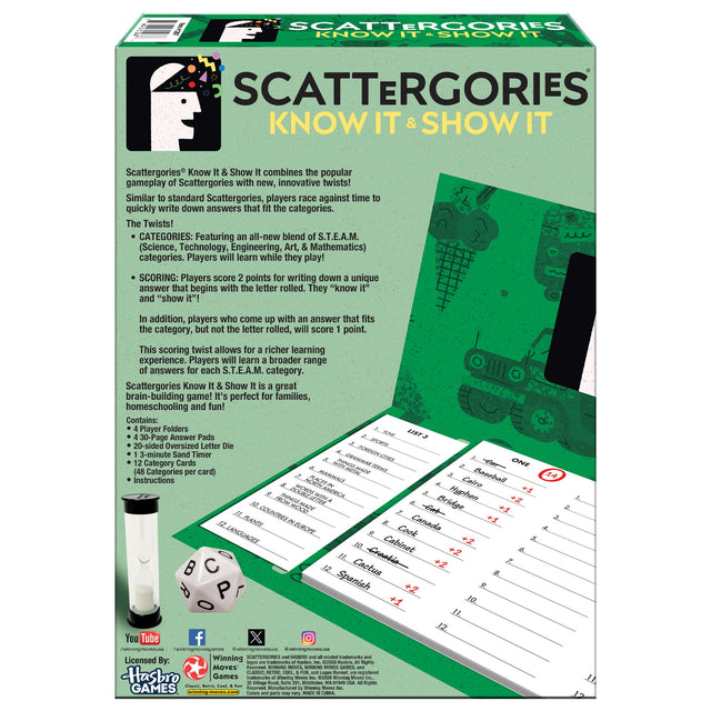 Scattergories Know it & Show It