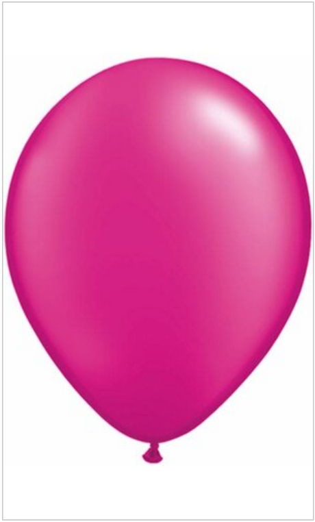 Latex Balloons - Solid Colors (uninflated)