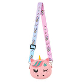 Pink Unicorn Silicone Purse