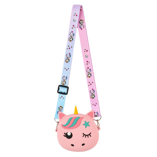 Pink Unicorn Silicone Purse