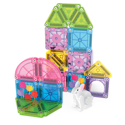 Magna-Tiles microMAGS Travel Spring Garden