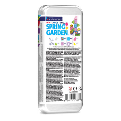 Magna-Tiles microMAGS Travel Spring Garden