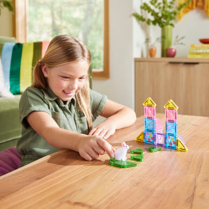 Magna-Tiles microMAGS Travel Spring Garden