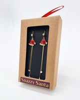 Christmas Earrings - Santa's Hat