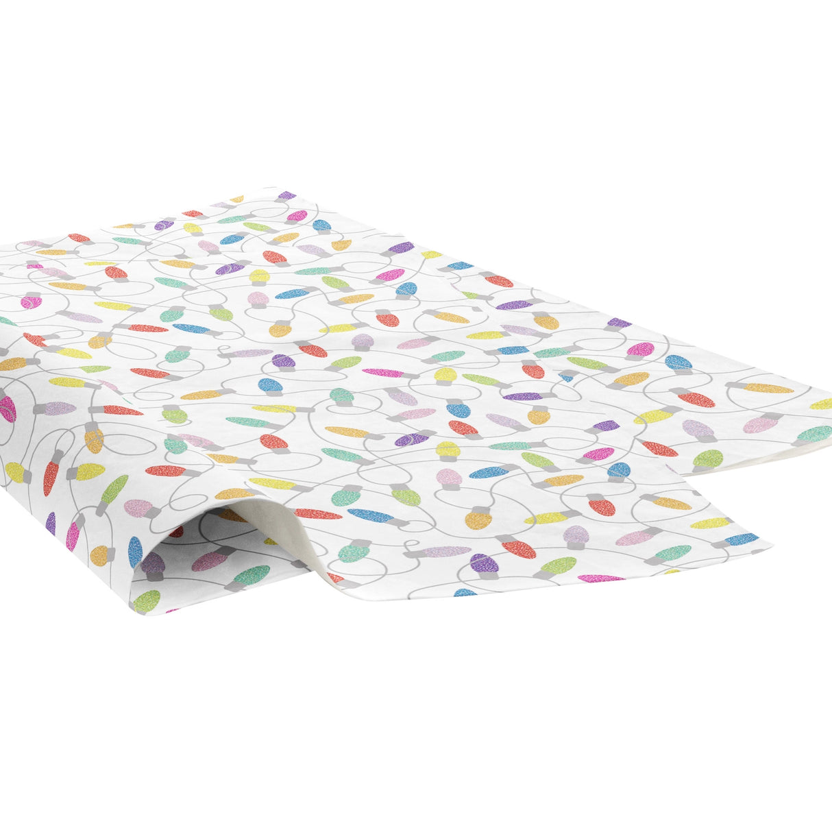 Christmas Lights (White) - Tissue Paper