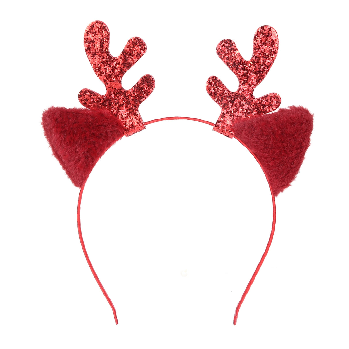 Headband - Reindeer, Red