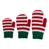 Knitted Christmas Mittens L - Elf