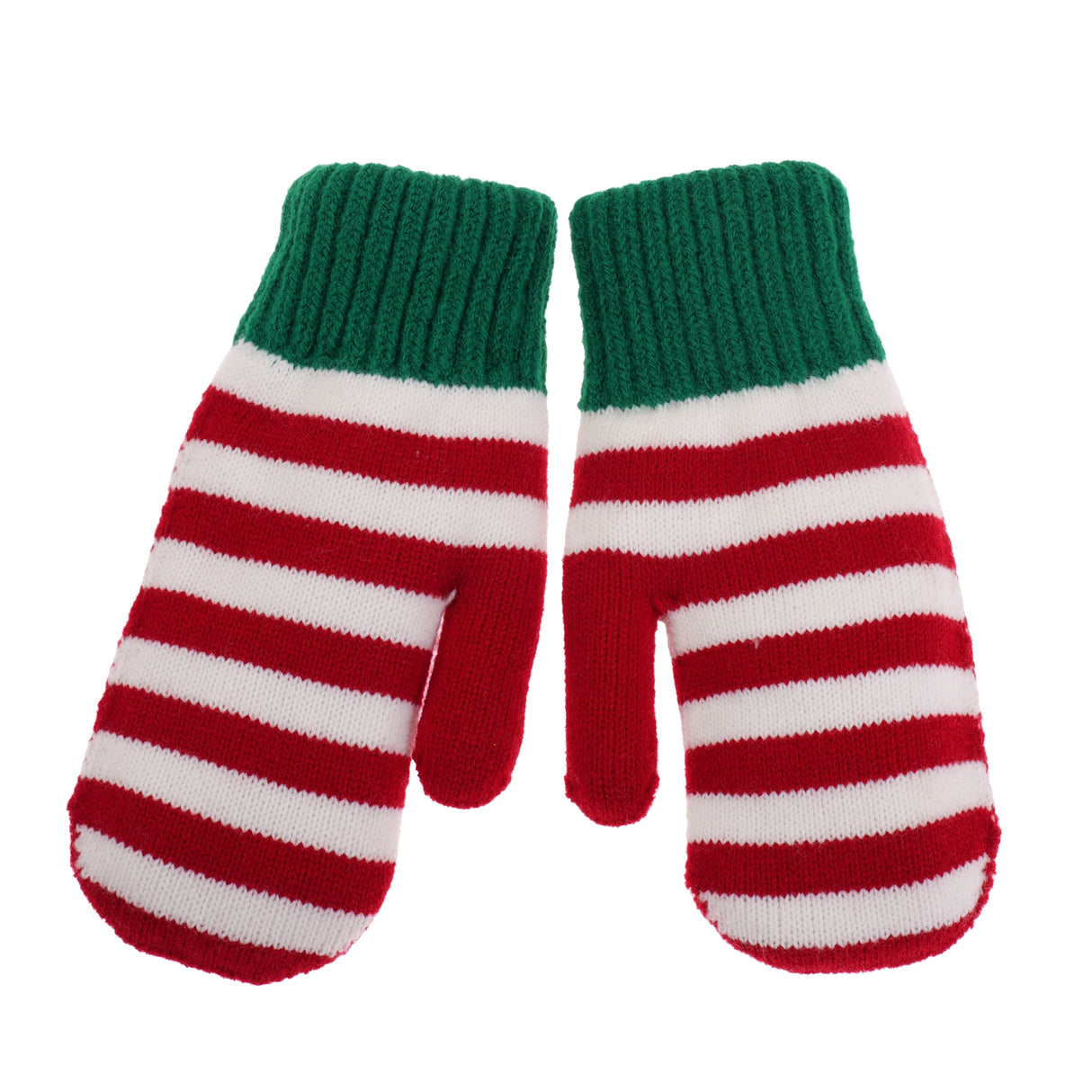 Knitted Christmas Mittens L - Elf