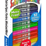 ThinStix Tempera Paint 12 Thin Classic Colors