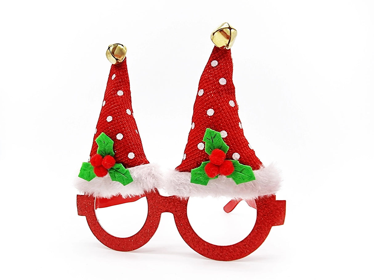 Glasses - Santa Hats