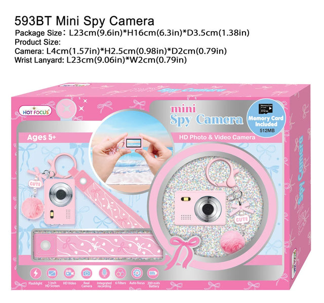 Mini Spy Camera Bowtiful
