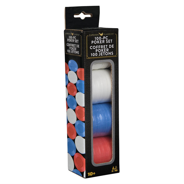 Cardinal Classic, 100 Piece Poker