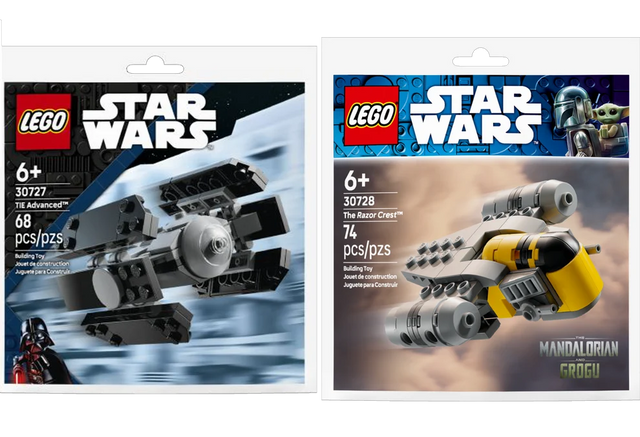 Star Wars TIE Advanced/The Razor Crest - Mini